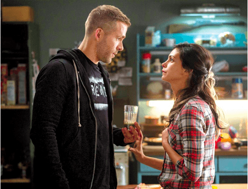 deadpool ryan reynolds morena baccarin