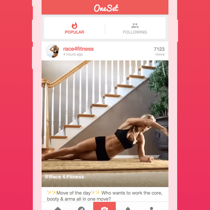OneStep fitness Vine