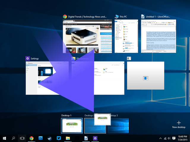 move window
