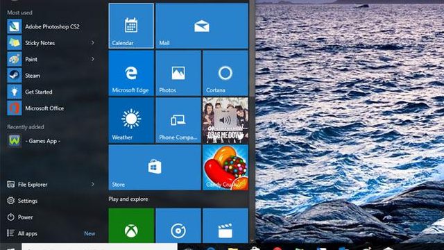 startmenu