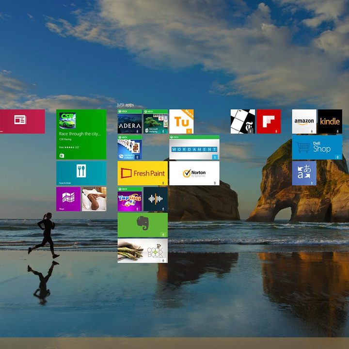 Windows 8 start screen
