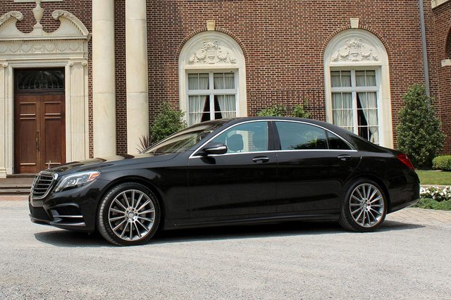 2015 Mercedes Benz S550 right side