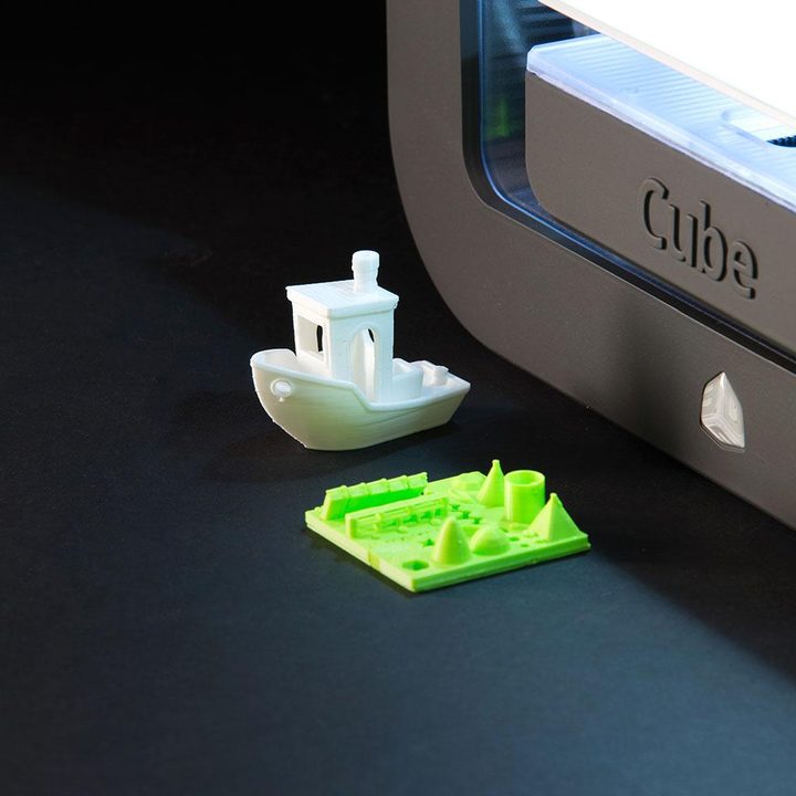 3D Systems Cube 3D Printer printed objects