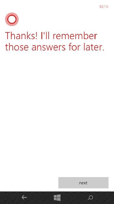 Microsoft Lumia 735 Screenshots
