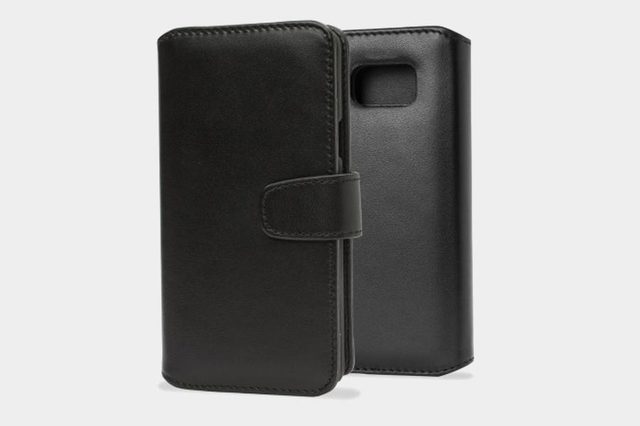 Olixar Leather Wallet Case