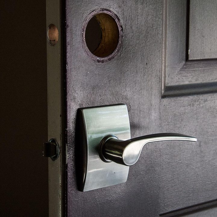 Schlage Connect BE469NX doorhandle angle