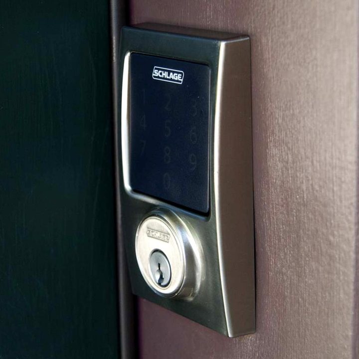 schlage connect be469nx review keypad side