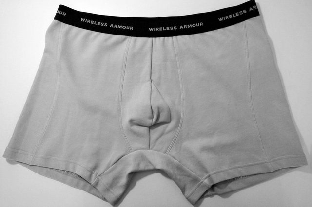 Wireless armour underwear