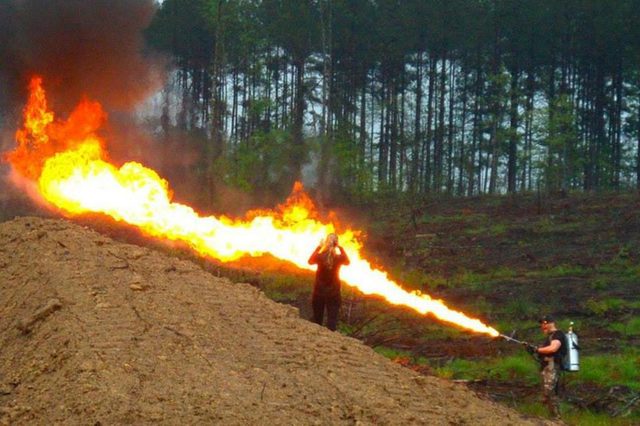 X15 Flamethrower