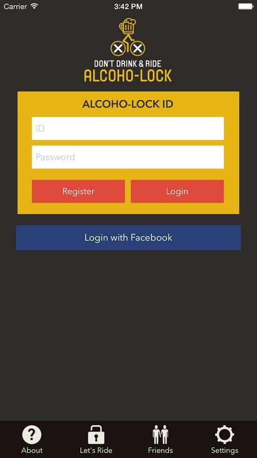 alcoho lock breathalyzer bike android app 4