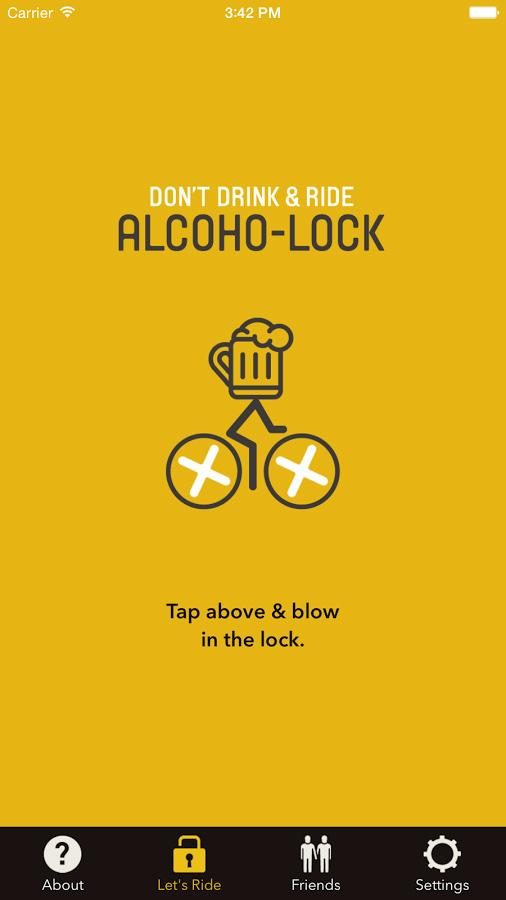 alcoho lock breathalyzer bike android app 5