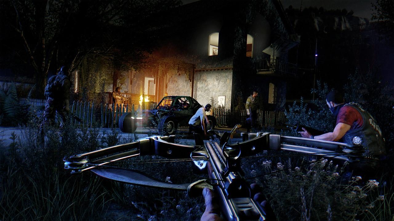 Dying Light: The Following at night