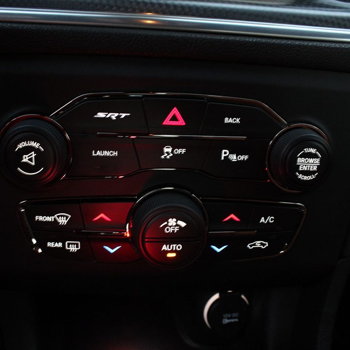 2015 Dodge Charger SRT Hellcat center controls