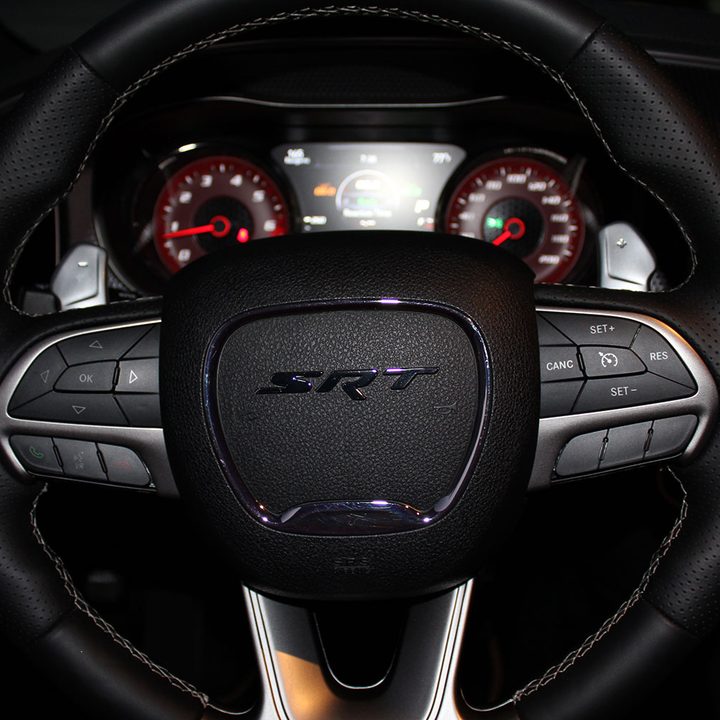 2015 Dodge Charger SRT Hellcat steering wheel