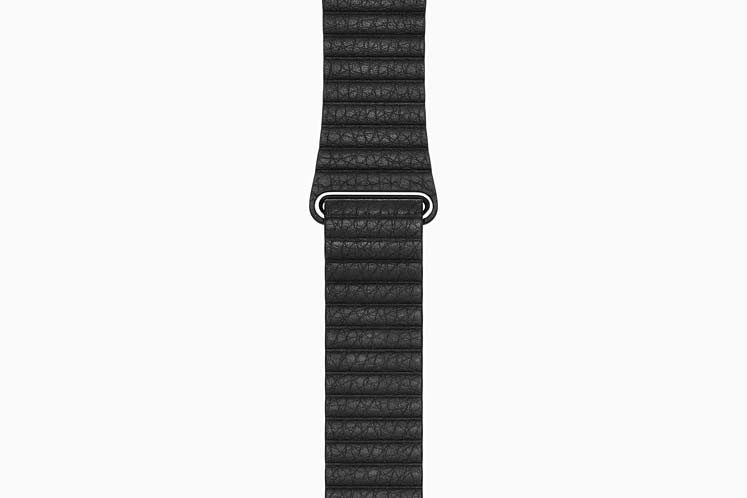 apple watch bands hermes product red news band leather black 201509