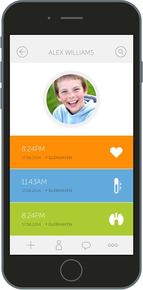 clinicloud smart stethoscope thermometer screen6