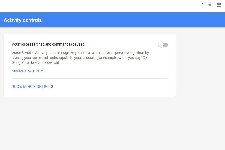 opt out delete google voice search history now 09a