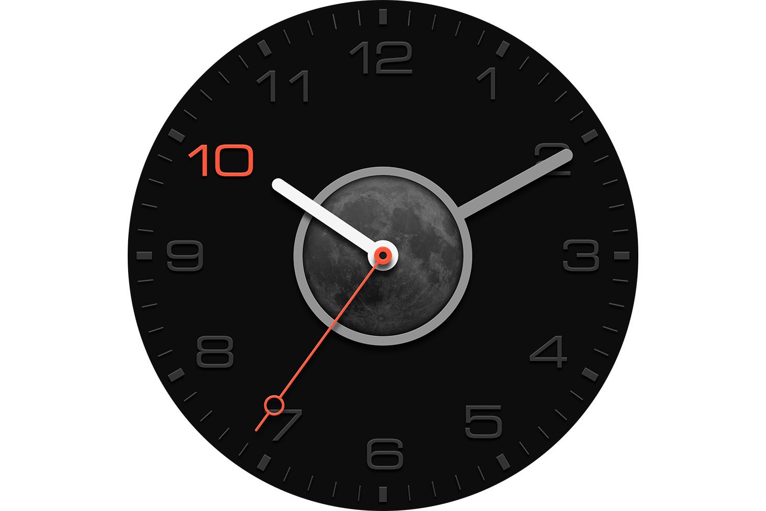 huawei watch news screen moon phase