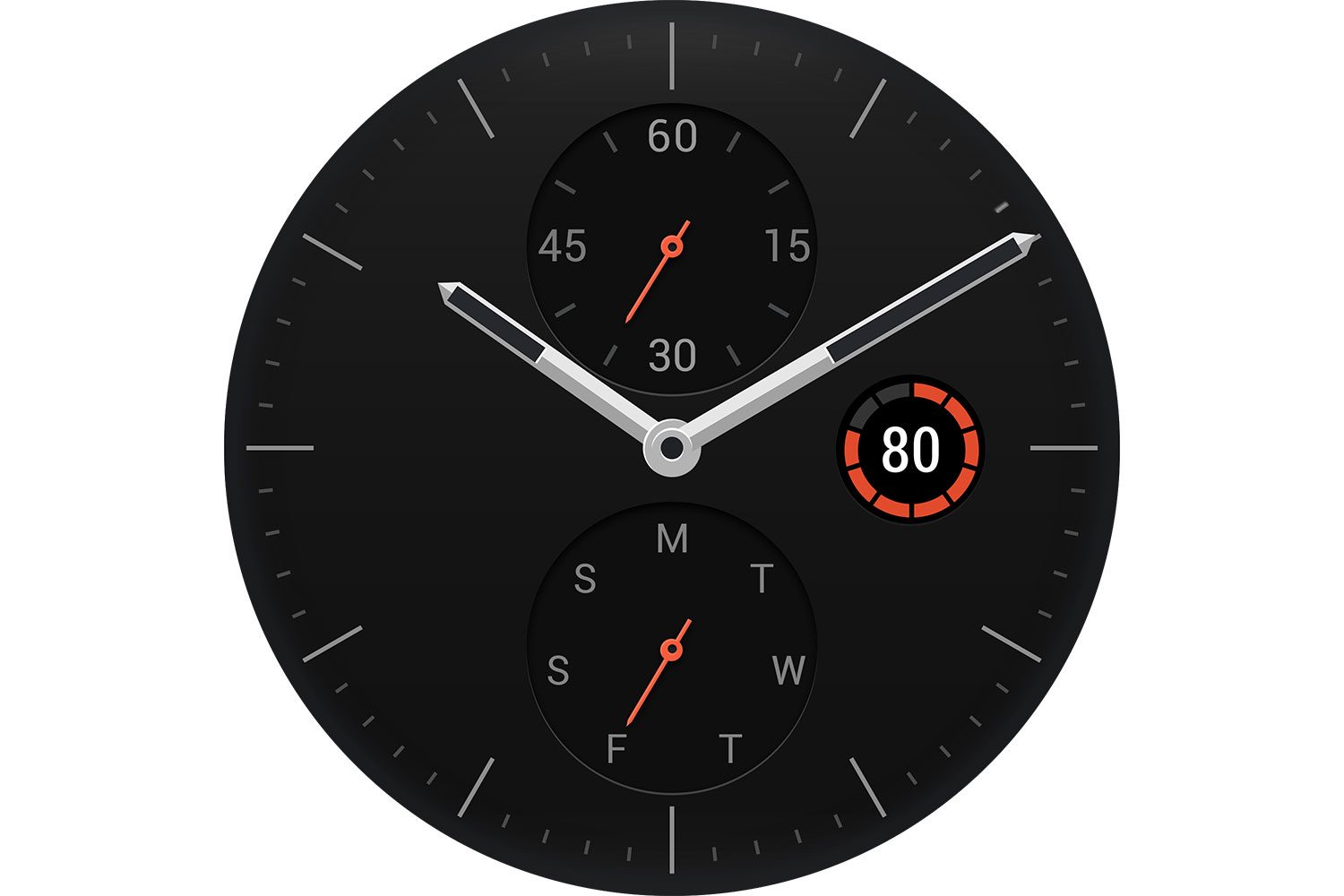 huawei watch news screen sleek