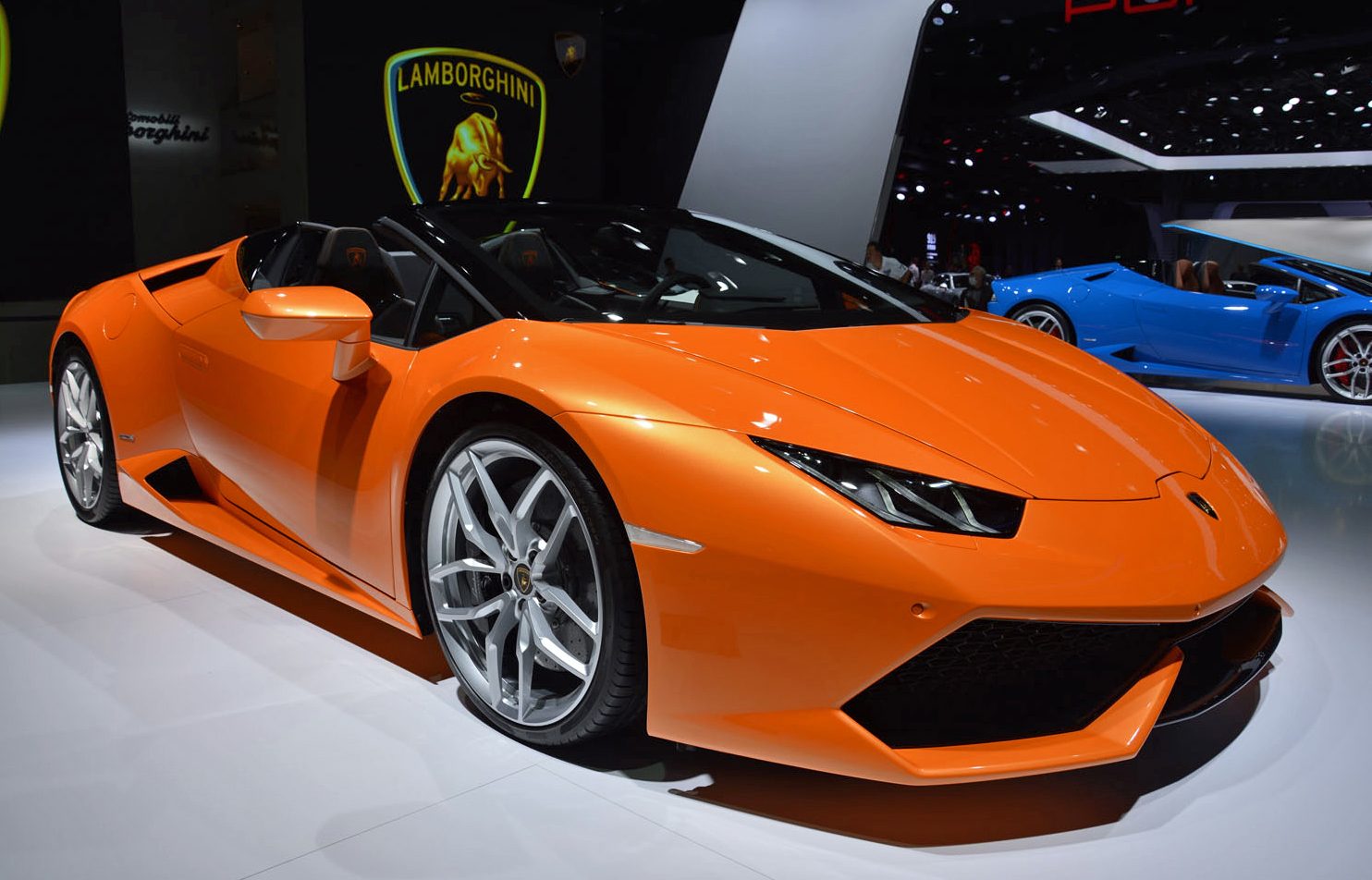 the top 10 best cars from frankfurt motor show lambohuracanspyderfrankfurt lamborghini huracan spyder 2