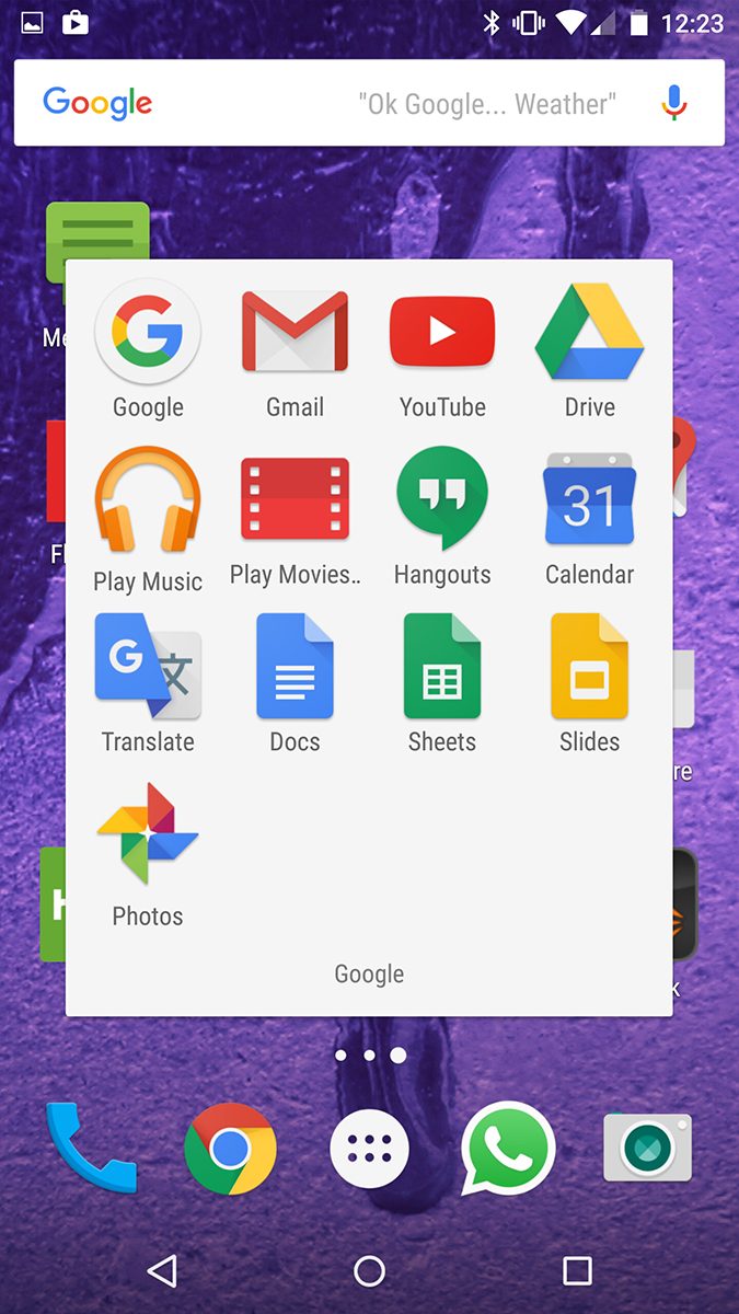 Moto X Style Pure Edition Screenshot