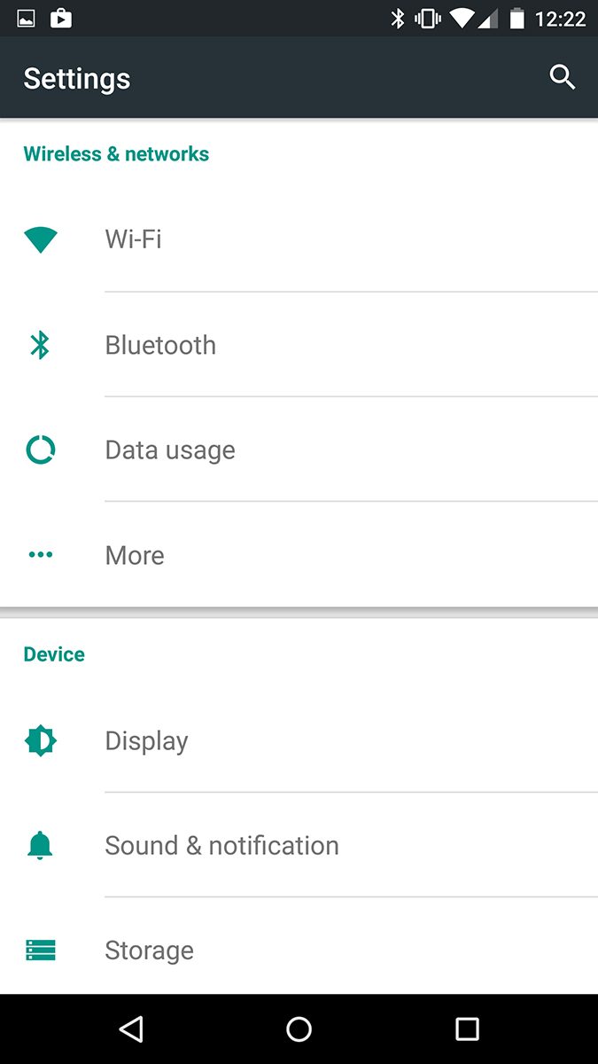 Moto X Style Pure Edition Screenshot