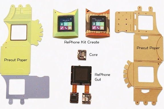 RePhone, modular phone, open source, kit