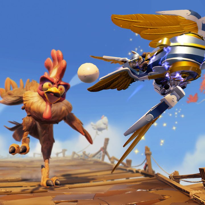 skylanders superchargers demo preview ssc cap n cluck