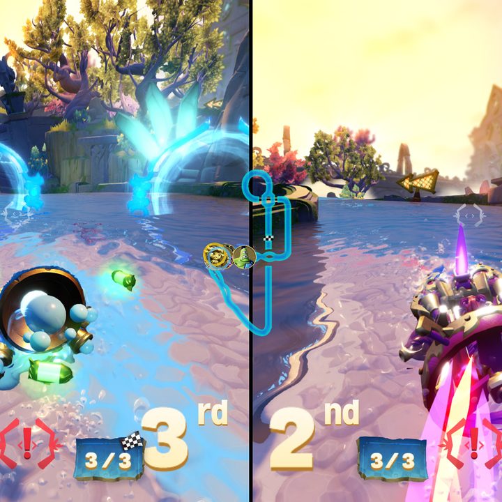 skylanders superchargers demo preview ssc soda skimmer splatter splasher