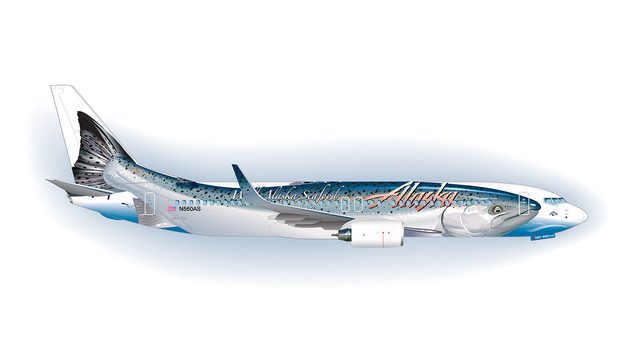 Salmon-Thirty-Salmon-II-737-800_