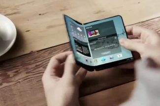 Samsung's Project Valley foldable phone