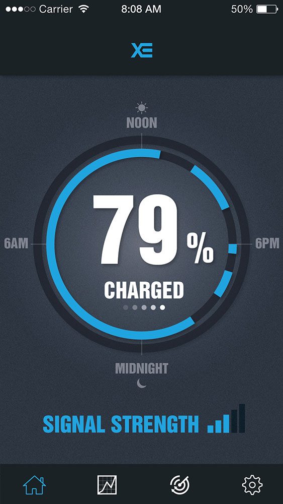 technovator xe wireless phone charger works across a room ios app 1