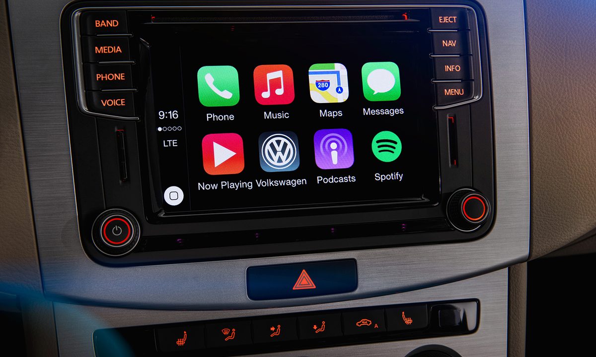 Volkswagen MIB II Apple Carplay