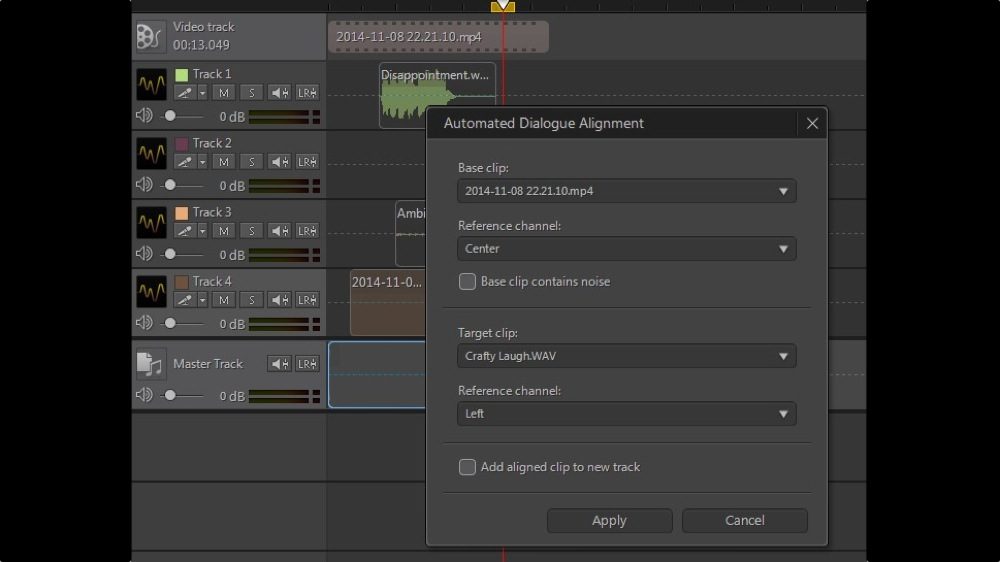 cyberlink director suite 4s new features include action cam video editing automated dialogue alignment