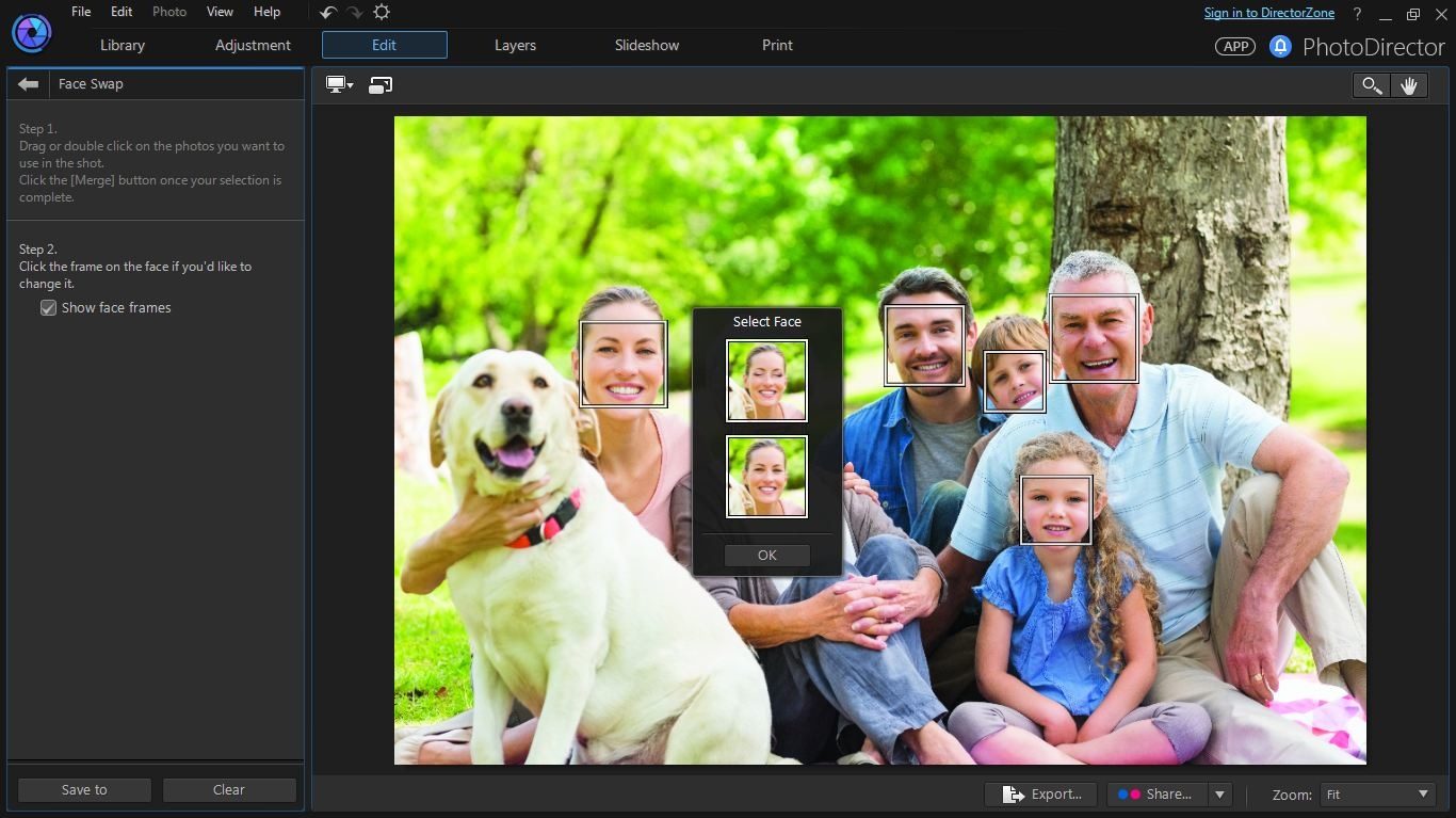 cyberlink director suite 4s new features include action cam video editing face swap