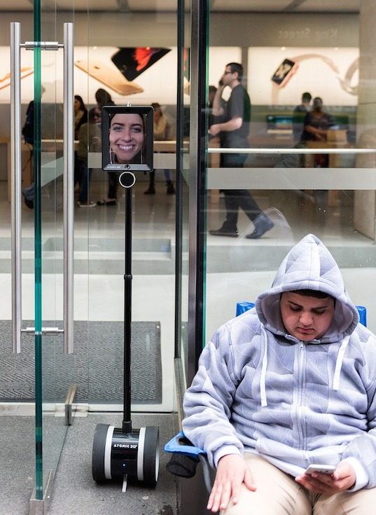 iphone line robot