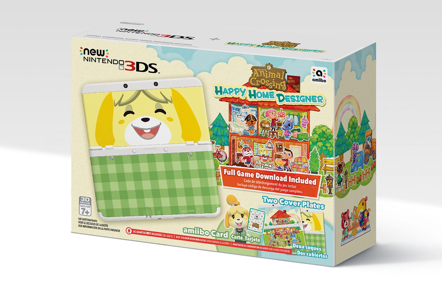 New Nintendo 3DS Animal Crossing: Happy Home Designer bundle