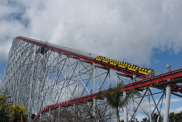 biggest rollercoasters in the world steeldragon