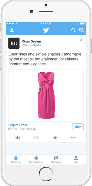 twitter stripe buy button