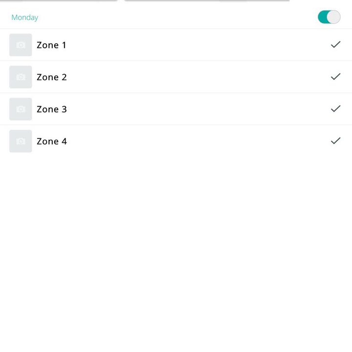 Blossom Smart Watering Controller Screenshots