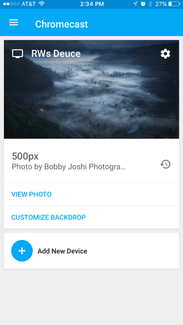 Chromecast IOS image