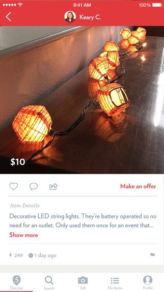 apps and sites to sell old stuff close5 screen