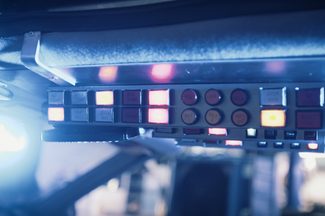 DeLorean Ecto 88 interior lights