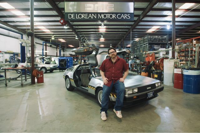 DeLorean Ecto 88 Ernest Cline
