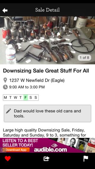 apps and sites to sell old stuff gsalr screen