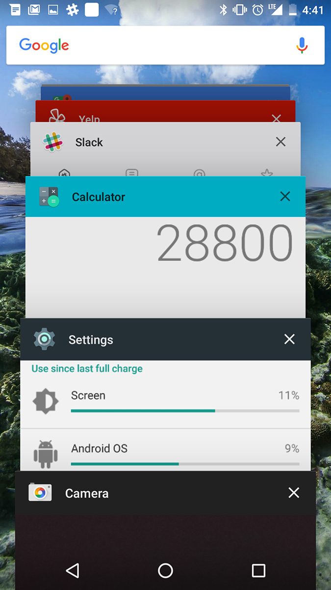 LG Nexus 5X Screenshots