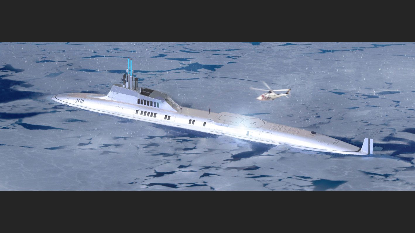 migaloo kokomo ailand is a moveable man made private island submersible superyacht 0020