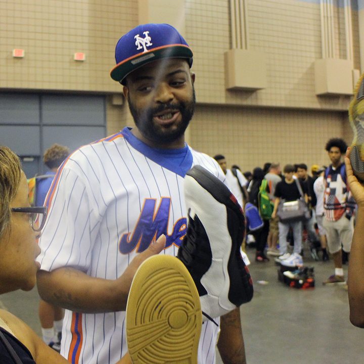 sneakercon sneaker culture matures tina selling sneakers