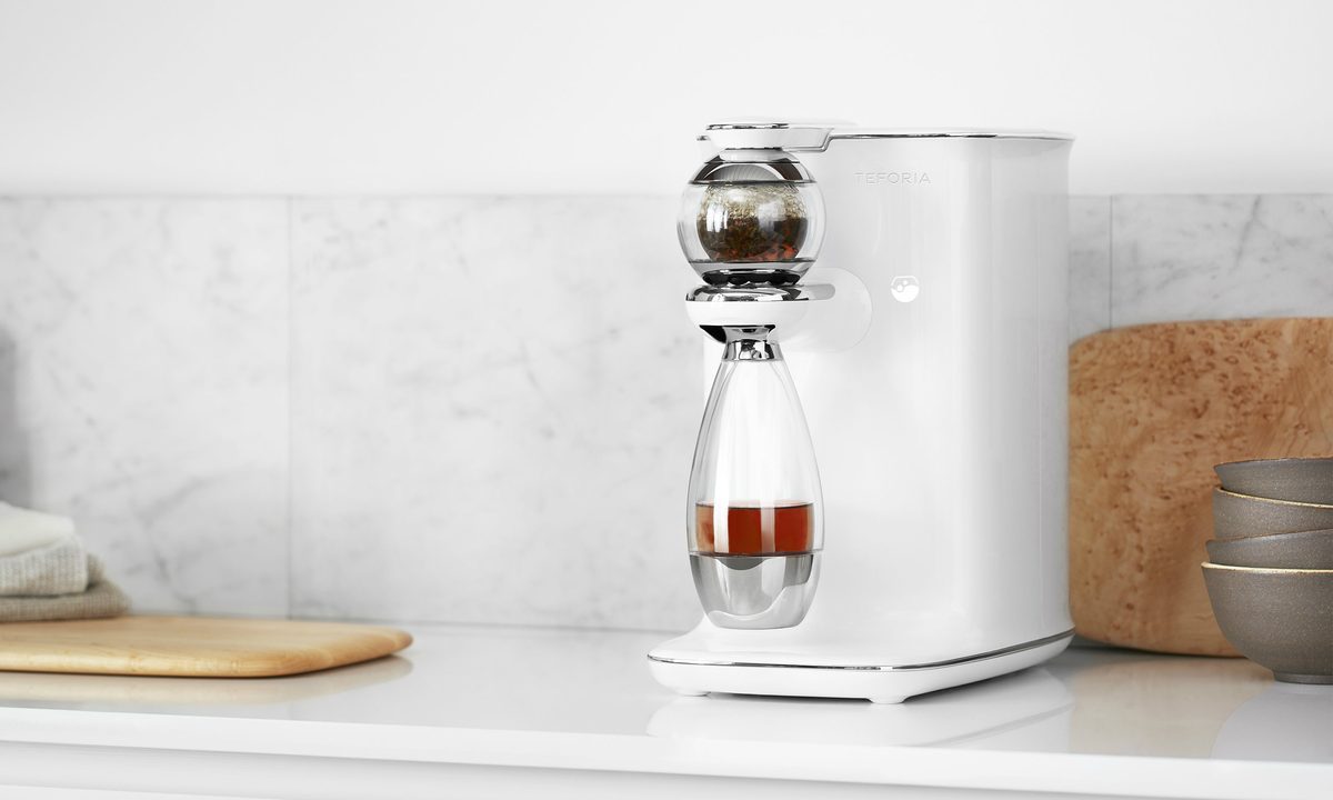 teforia, smart infuser, tea
