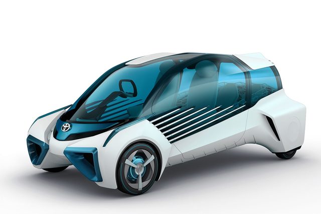 Toyota’s FCV Plus concept comes to visit from a hydrogen future